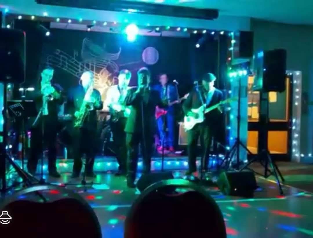 A band playing at the Wote Street Club
